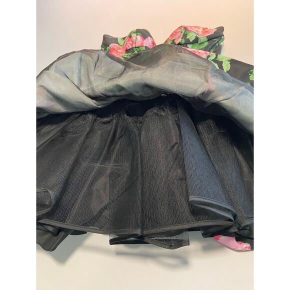 Sherri Hill strapless floral party dress - Picture 4 of 9